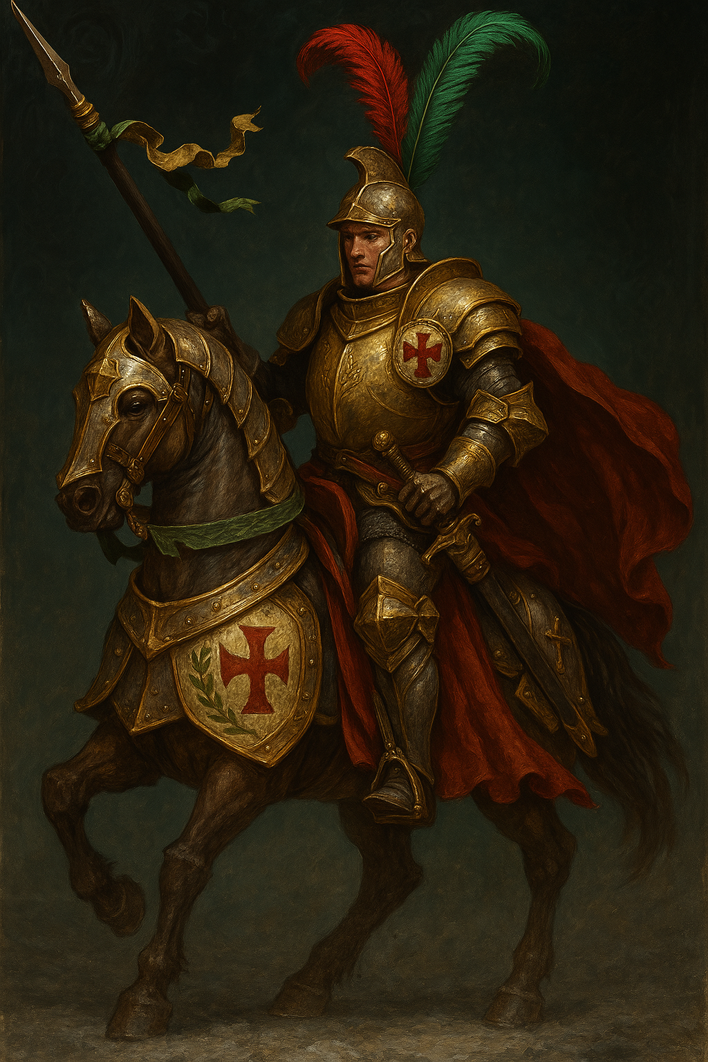 The Son - Albrecht von Heldenherz portrait