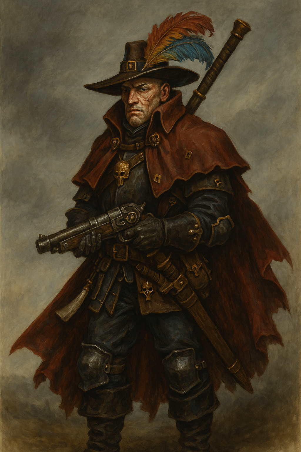 The Hunter - Otto Feuerschlag portrait
